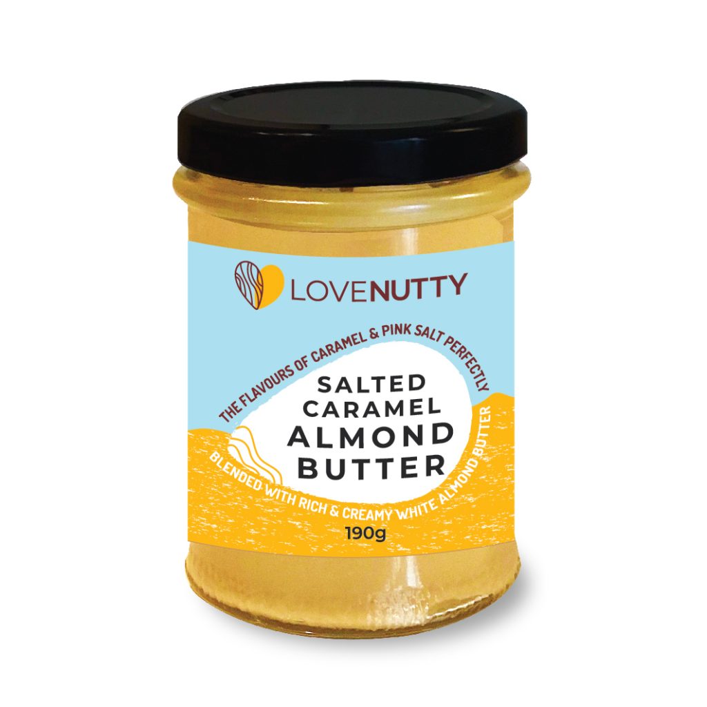 Salted Caramel Almond Butter 190g ⋆ Live.Love.Well